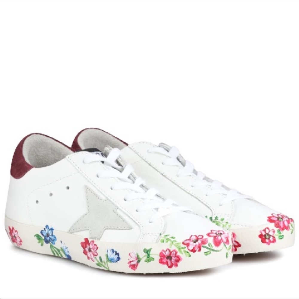 Golden Goose Hand-painted Superstar Sneakers size 39